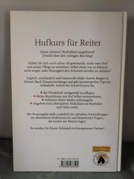 Hufkurs für Reiter - Hufkunde - Hufpflege - Hufschutz - Armin Kasper