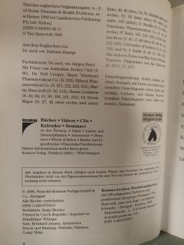 Kosmos-Lexikon Pferdekrankheiten (mit 200 prägnanten Farbfotos und praktischem Symptome-Schlüssel)