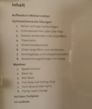Aufbaukurs Westernreiten - Peter Kreinberg