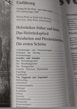 Holzrücken mit Pferden: Handbuch für die Waldarbeit mit Pferden - Erhard Scholl