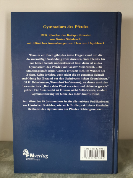Gymnasium des Pferdes - Gustav Steinbrecht