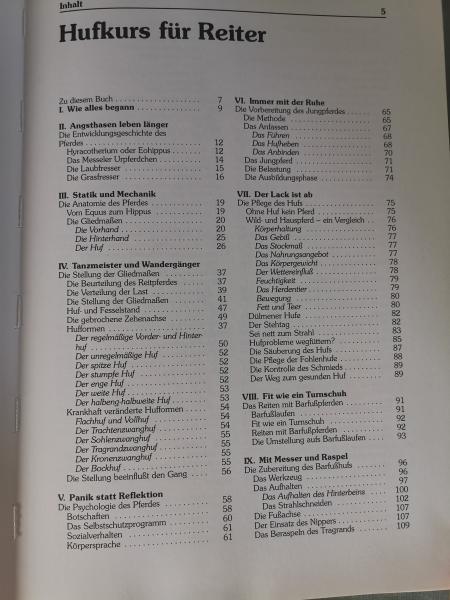 Hufkurs für Reiter - Hufkunde - Hufpflege - Hufschutz - Armin Kasper
