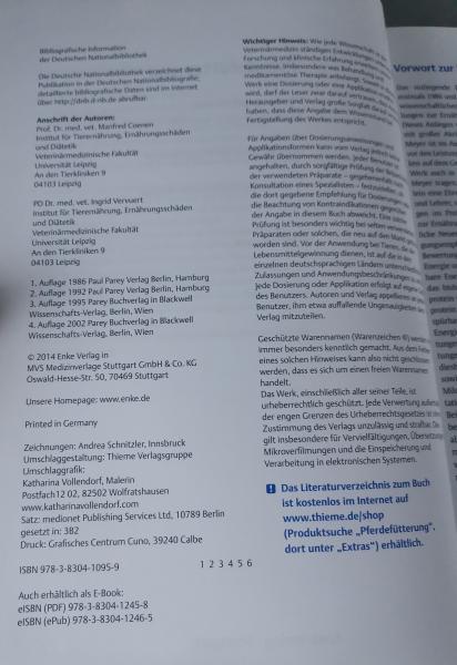 Pferdefütterung Das Standardwerk von Helmut Meyer und Manfred Coenen