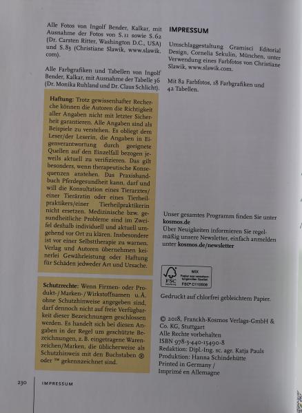 Praxishandbuch Pferdegesundheit: Krankheiten und Syndrome, Diagnostik, Therapie - Ingolf Bender und Dr. Tina Ritter