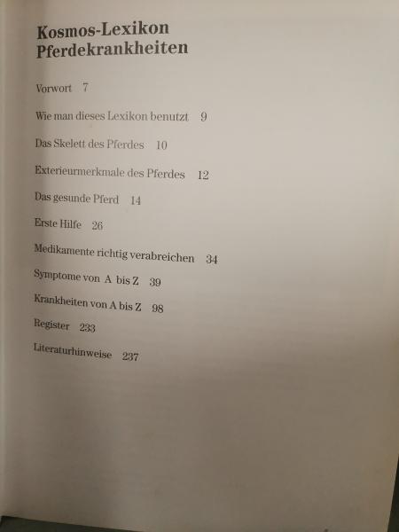 Kosmos-Lexikon Pferdekrankheiten (mit 200 prägnanten Farbfotos und praktischem Symptome-Schlüssel)