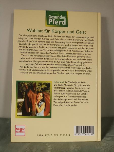 Reiki - Pferde behandeln mit energetischen Heilweisen - Britta Vock - Buch Gebraucht - Zustand Sehr gut