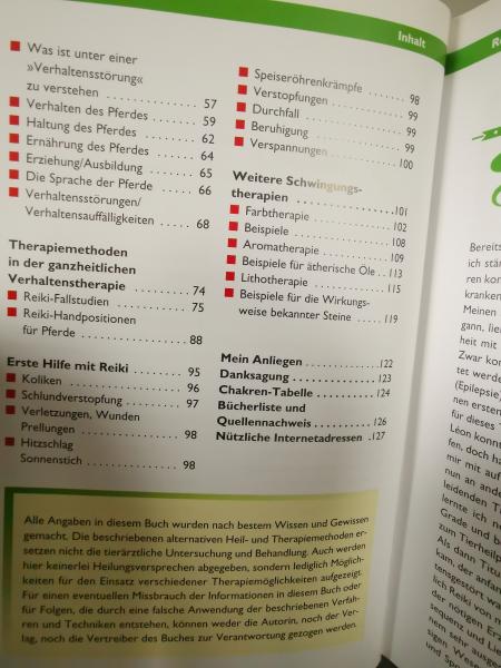 Reiki - Pferde behandeln mit energetischen Heilweisen - Britta Vock - Buch Gebraucht - Zustand Sehr gut
