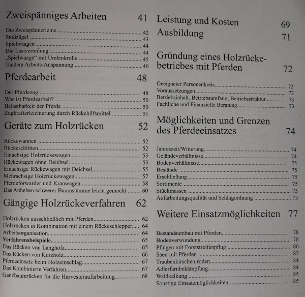 Holzrücken mit Pferden: Handbuch für die Waldarbeit mit Pferden - Erhard Scholl
