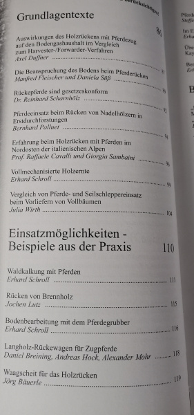 Holzrücken mit Pferden: Handbuch für die Waldarbeit mit Pferden - Erhard Scholl