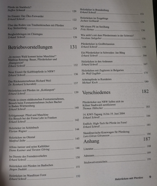 Holzrücken mit Pferden: Handbuch für die Waldarbeit mit Pferden - Erhard Scholl
