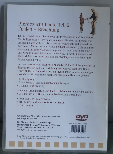 Pferdezucht heute Teil 2 - Fohlen: Erziehung - Peter Kreinberg