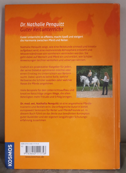 Guter Reitunterricht: Die Kunst zu unterrichten - kompetent und kreativ - Nathalie Penquitt